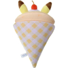 Officiële Pokemon knuffel Kurukuru Crepe Pikachu Poképeace +/- 16cm Takara tomy